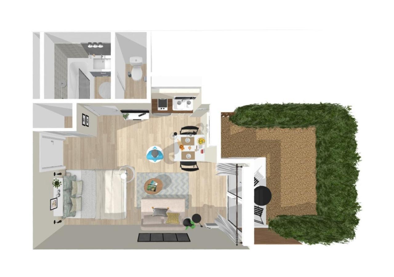 Studio Premium Toulouse Basso Cambo Meteo France Apartment Bagian luar foto